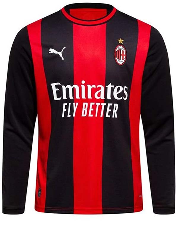 AC milan home long sleeve jersey 2026-2027